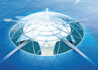 Illustration for article titled Underwater city could fit 5,000 people and draw energy from the seabed